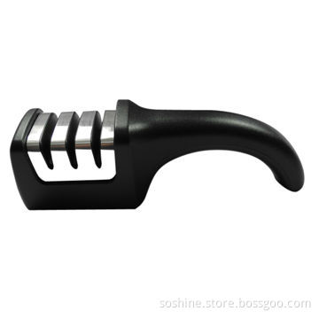 Knife Sharpener, New Design, Ceramic, Tungsten Steel and Adamas Trench, Various Colors AvailableNew